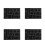 4Pièces Moules Graphite Pour Métal Précise Noir 6