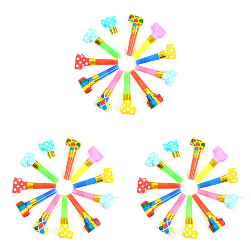 360Pcs Assorted Whistles Plastic Noise Makers for Parties 1