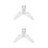 2Pièces Support Instrument À Vent En Fer Antidérapant Et Durable 5