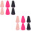 12Pcs Scissors Safety Covers PU Material Assorted Colors Protective 6