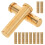 72Pcs Brass Shaft Connectors Stable Inserts 2