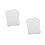 100Pcs White Cardboard T-Shirt Folding Inserts for Garment Packaging 6