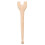 3Pièces Bâtons Jonglage Bois Beige Facile Débutants 3