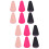 12Pcs Scissors Safety Covers PU Material Assorted Colors Protective 7