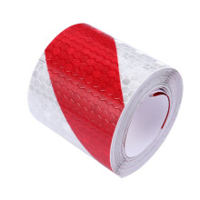 2Pcs Weatherproof Reflective Warning Tape Safety Sticker