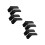 8Pcs Ergonomic Coffee Kettle Handles Heat-Resistant Black 4