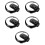 5Pcs Black Pressure Cooker Lid Frame Cooking Accessory 7
