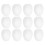 48Pcs Fine Mesh Nylon Paint Filter Bags White with Elastic Drawstring 2