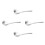 4Pcs Kitchen Stainless Steel Pasta Spoon Noodle Strainers for Home Use 7