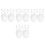 48Pcs Fine Mesh Nylon Paint Filter Bags White with Elastic Drawstring 3