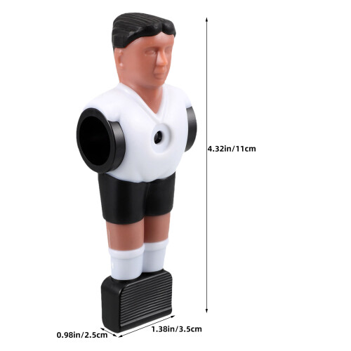 8Pcs Durable Resin Table Soccer Player Figurines Replacement Set 1