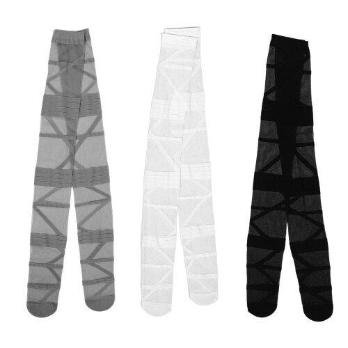 Over Knee Stocking Women Multi Color Nylon Decorative Socks