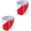2Pcs Weatherproof Reflective Warning Tape Safety Sticker 4