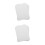 100Pcs White Cardboard T-Shirt Folding Inserts for Garment Packaging 4