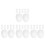 48Pcs Fine Mesh Nylon Paint Filter Bags White with Elastic Drawstring 8