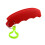 4Pcs Red Silicone Holders with Key Hole for Easy Shopping Use 7