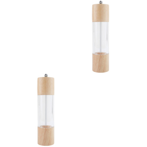 2Pcs Simple Design Pepper Masher Multi-Color Kitchen Tool 2