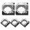 20Pcs Push Button Safety Covers Multi Colored Pc for Home Use 2