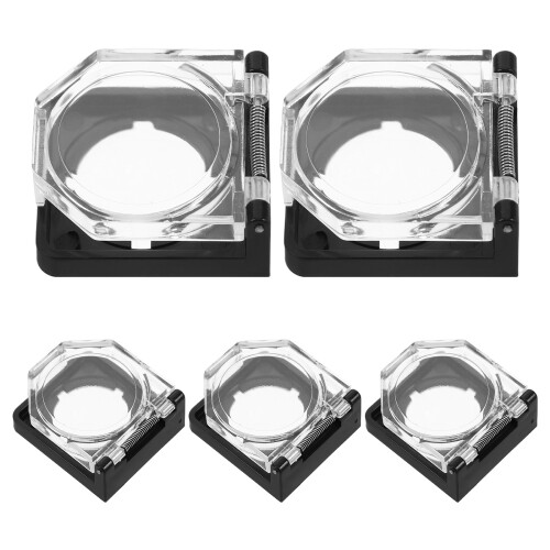 20Pcs Push Button Safety Covers Multi Colored Pc for Home Use 1