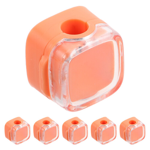 12Pcs Orange Magnetic Cable Holders Removable Adhesive Wire Organizers 1