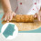 4Pièces Caoutchouc Silicone Vert Souple Pour Projets DIY 9