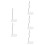 5St Wit Plastic Display Stand Voor Actiefiguren En Modelondersteuning 6
