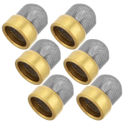30Pcs Alloy Inlet Strainer Screen for Grease Sprayer with Mesh Filter