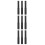 9Pcs Lightweight Black Golf Putter Shaft Extension Rods for Player Use 7