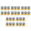 30Pcs Alloy Inlet Strainer Screen for Grease Sprayer with Mesh Filter 7