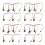 20Pcs Multi Rc Hobby Y Splitter Cable 60 Core for Car and Airplane Use 5