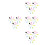 84Pcs Easy Install Plastic Flights and Shafts Dart Accessories Multi 6