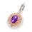 2Pcs Purple Silicone Protector Case Chic Anti-Scratch Cover 1