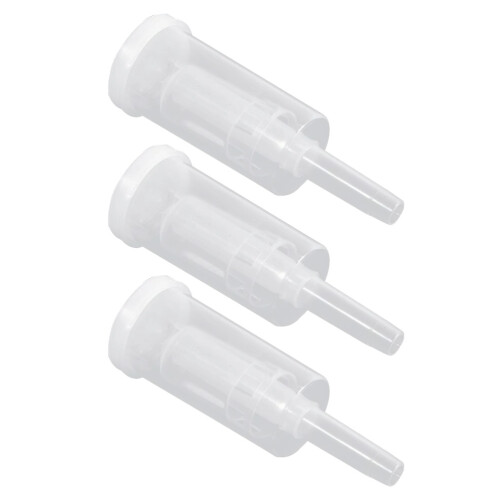 3Sets White Air Release Valves Plastic Check Valves for Wine Making