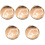 5Pcs Copper Incense Press Mold Tool for DIY Home Fragrance Accessory 3