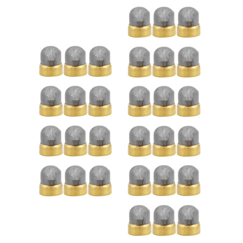 30Pcs Alloy Inlet Strainer Screen for Grease Sprayer with Mesh Filter 2