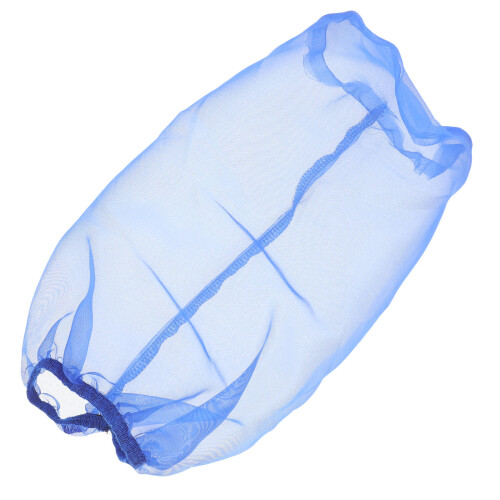 2Pcs Car Intake Protector Cover Blue Polyester Fabric Intake Mesh 2