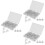 300Pcs Clear Decorative Push Pins for Cork Board Daily Use Thumbtacks 5