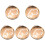5Pcs Copper Incense Press Mold Tool for DIY Home Fragrance Accessory 2