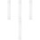 4Pcs Plastic Straight Ruler with Magnifying Bar for Student Stationery 4