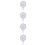 4Pcs Mechanical Dial Indicator Silver Stainless Steel Precision Gauge 7