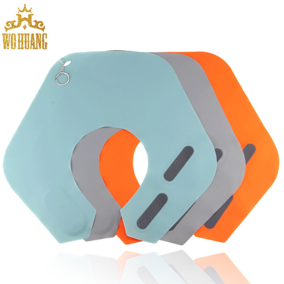 Villcase Orange 2Pcs Waterproof Hair Stylist Cape Soft Durable Barber Apron