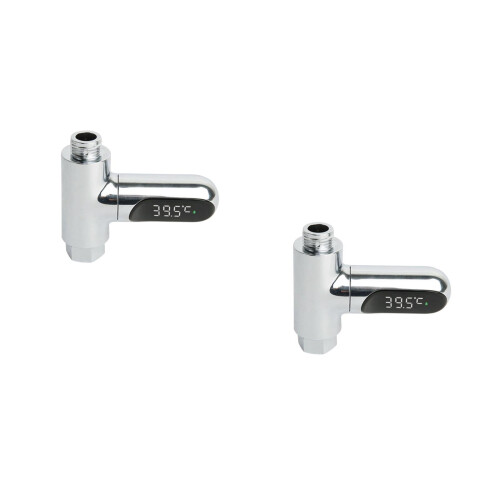 2St Water Temperatuurmeter Douche LED Display 1