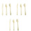 450Pcs Wooden Set Light Yellow Cutters 3