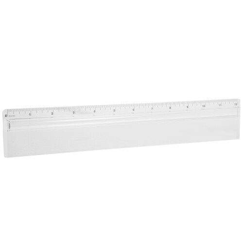 4Pcs Plastic Straight Ruler with Magnifying Bar for Student Stationery 1