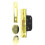 Securit - 3 Lever Deadlock - 75mm Brass Plated 1