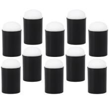 40St Zwarte Kids Finger Daubers, Spons Stempels En Tekentools