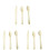 450Pcs Wooden Set Light Yellow Cutters 2