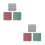 6Pcs Silicone Heat Resistant Mat Thickened Table Mat Assorted Colors 4