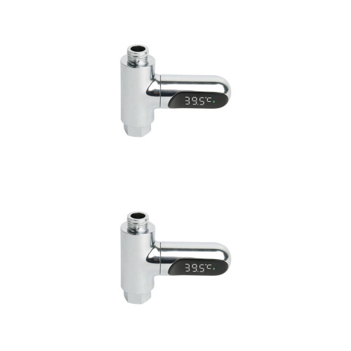 2St Water Temperatuurmeter Douche LED Display 2