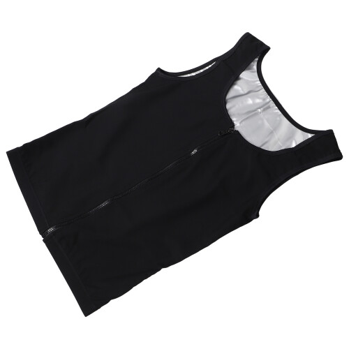 4St Sneldrogend Workout Zweetvest Met Buikcorrigerend Effect 2